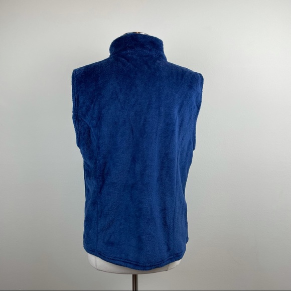 Emerson Street Navy Blue White SC Palmetto Full Zip Fleece Vest Women XL - Picture 7 of 9